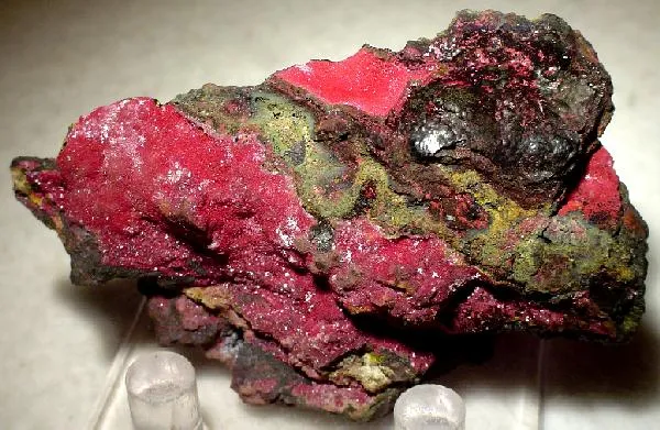 Cuprite (Var: Chalcotrichite) image