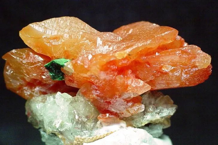 Cuprite (Var: Chalcotrichite), Cerussite image