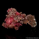 Cuprite var. Chalcotrichite on Copper - image 3