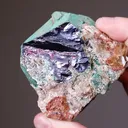 Cuprite with Calcite - image 2