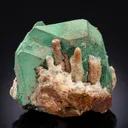 Cuprite with Calcite - image 1