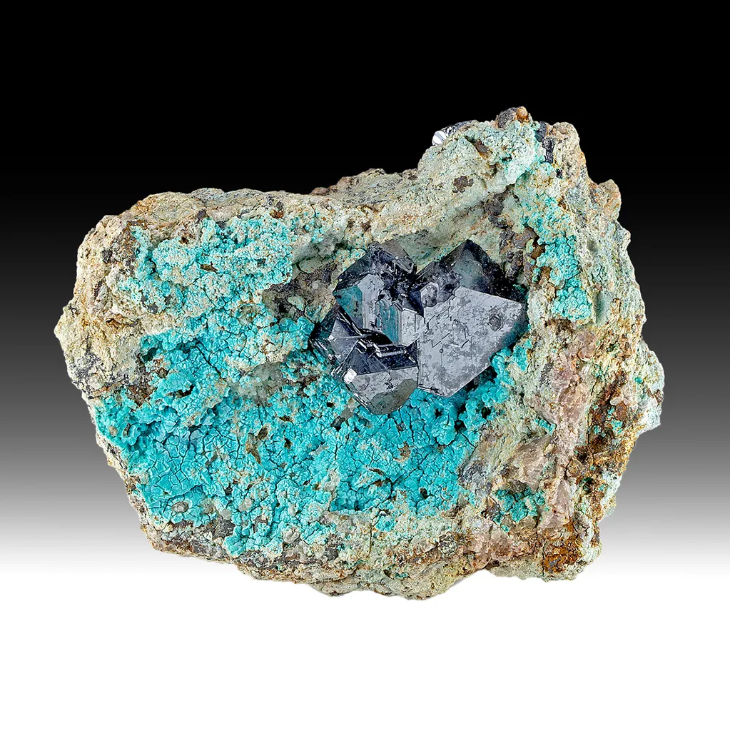 Cuprite with Chrysocolla image