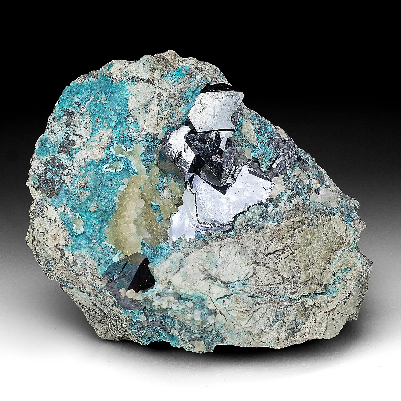 Cuprite with Chrysocolla - image 1