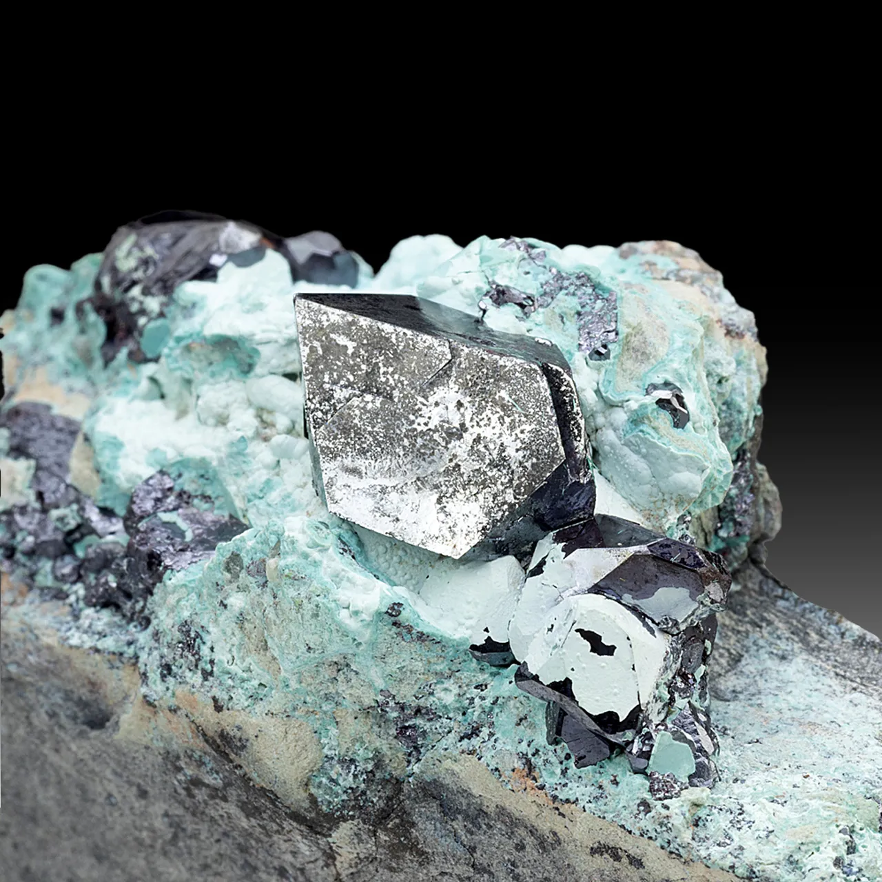 Cuprite with Chrysocolla - image 1