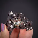 Cuprite with Copper and Quartz - image 1
