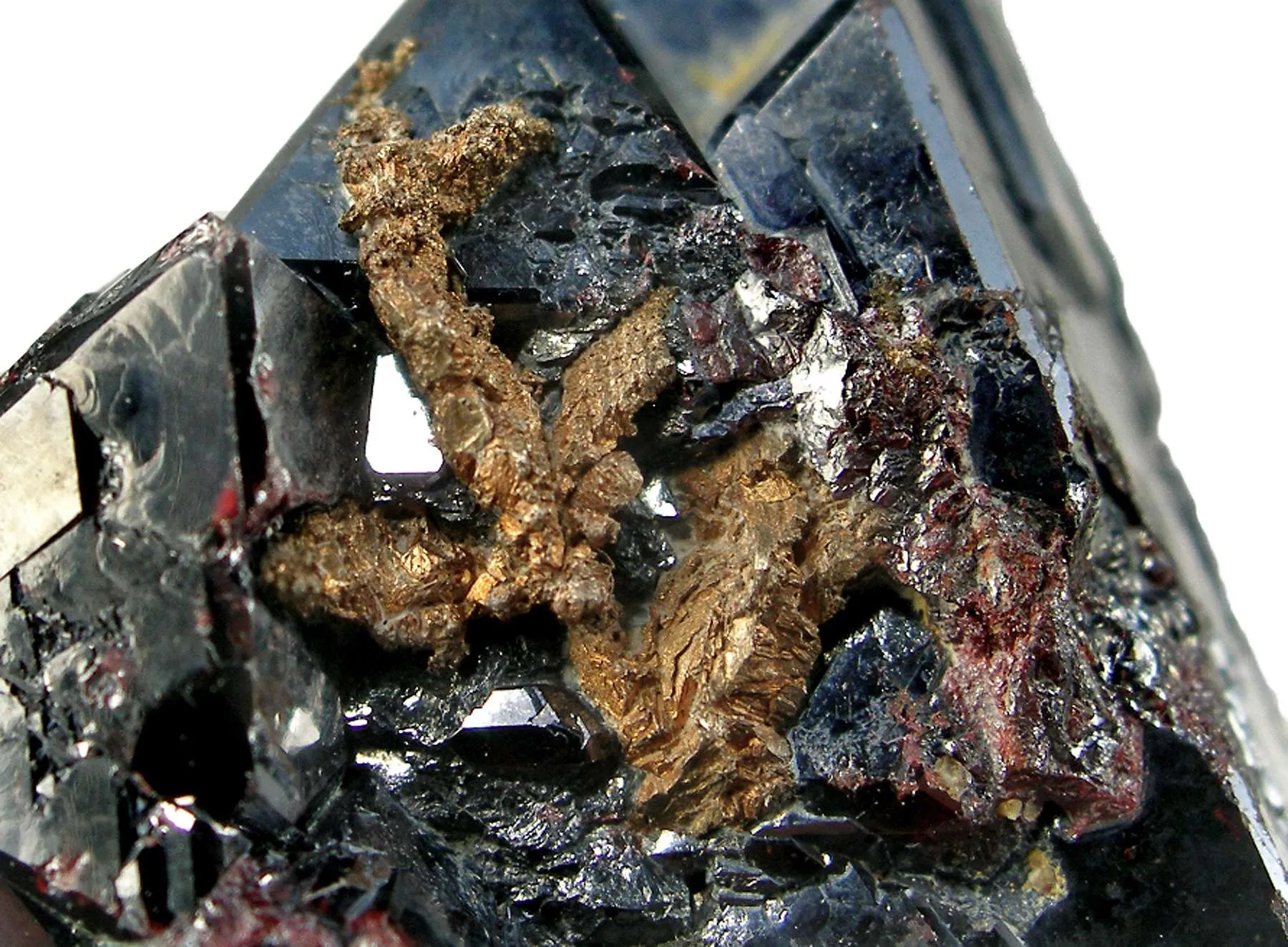 Cuprite With Crystallized Silver - image 3