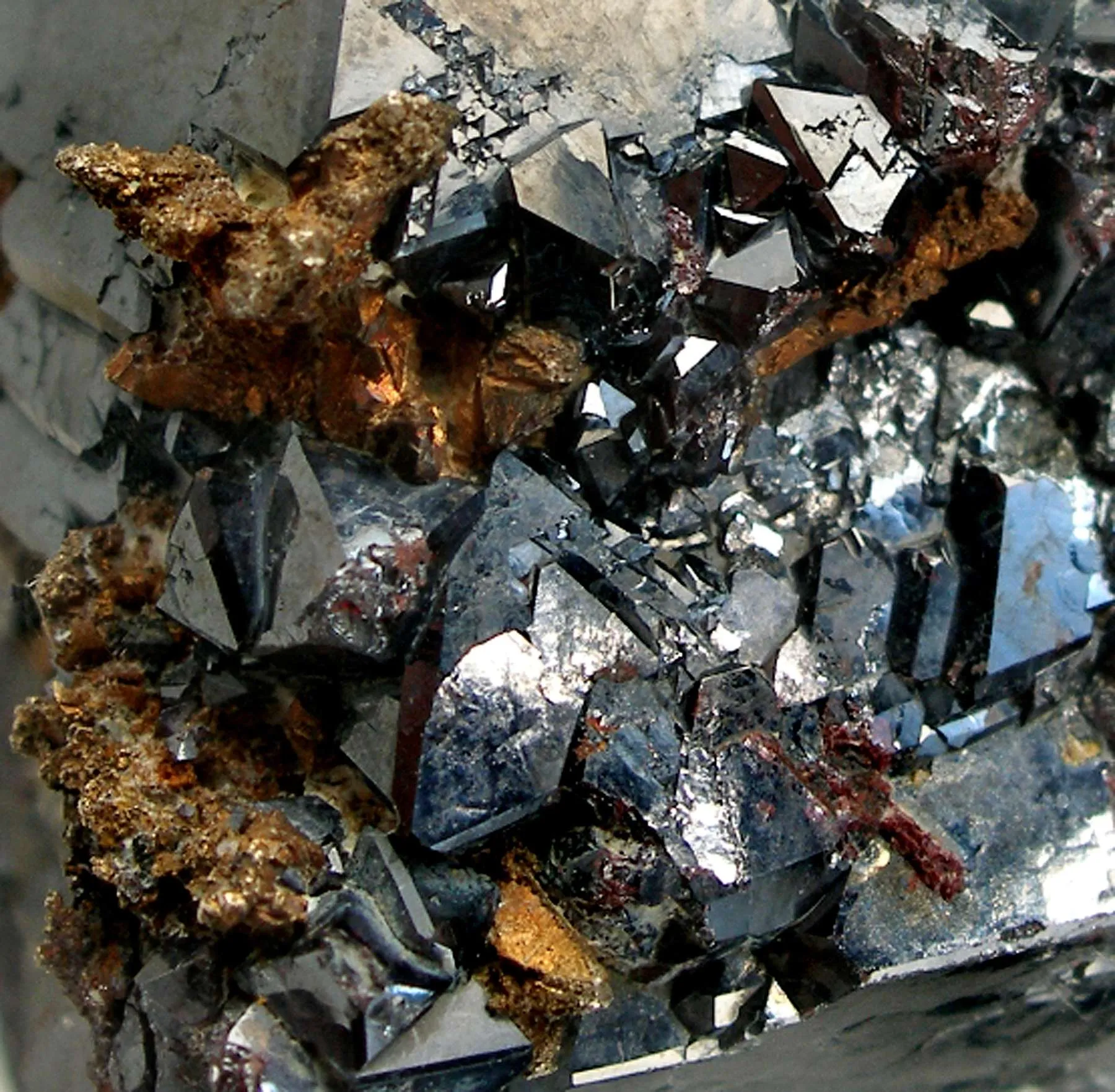 Cuprite With Crystallized Silver - image 4