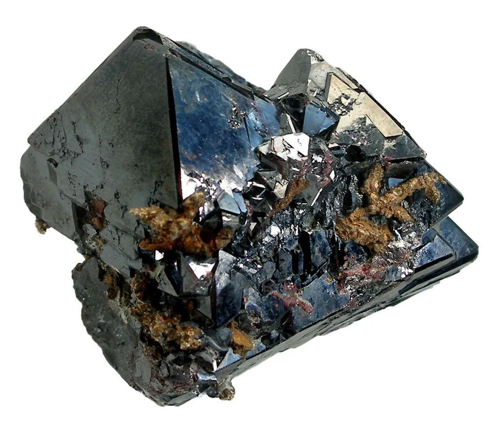 Cuprite With Crystallized Silver image