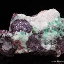 Cuprite with Dolomite and Malachite - image 2