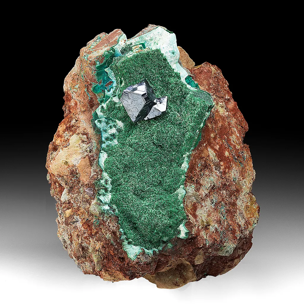 Cuprite with Malachite image