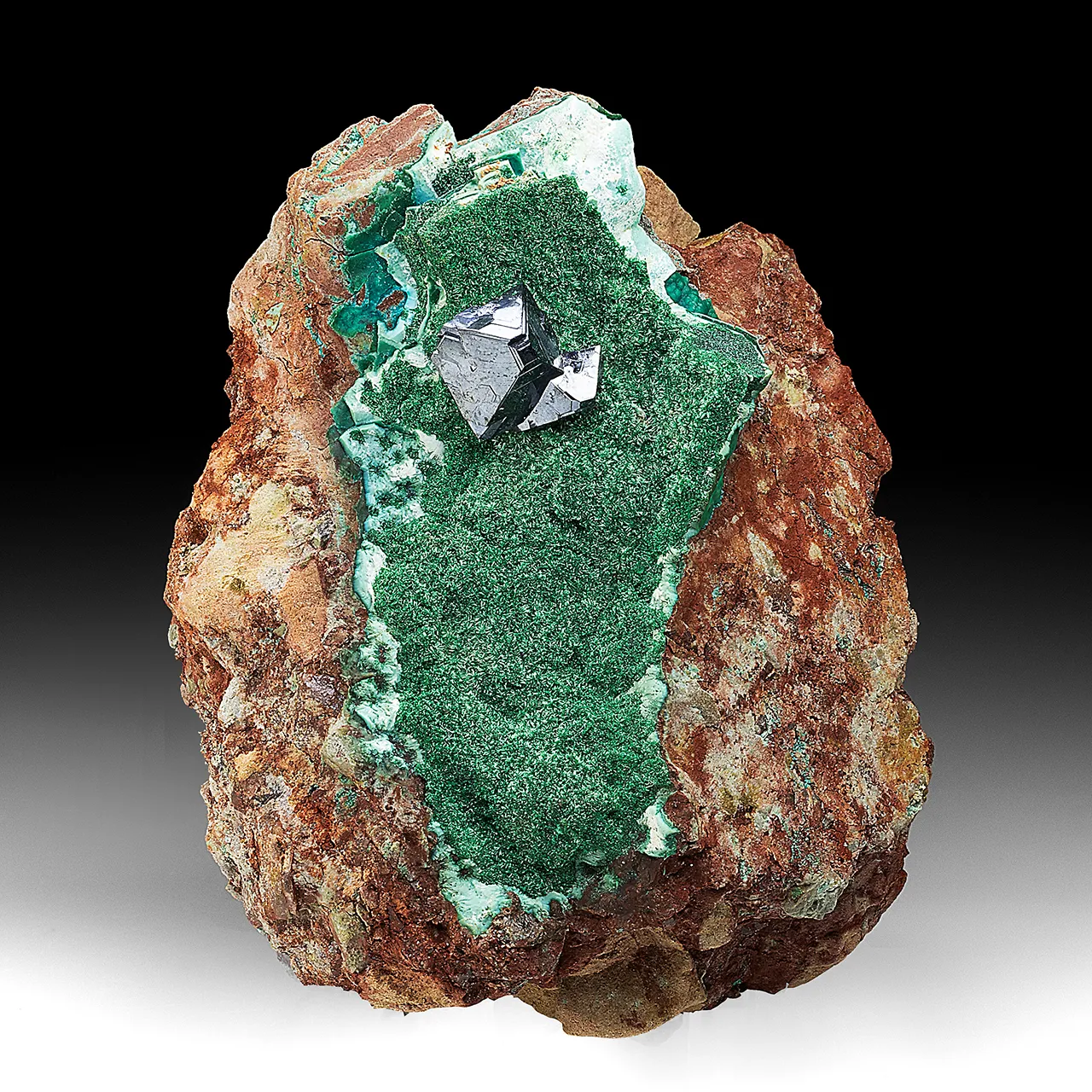 Cuprite with Malachite - image 1