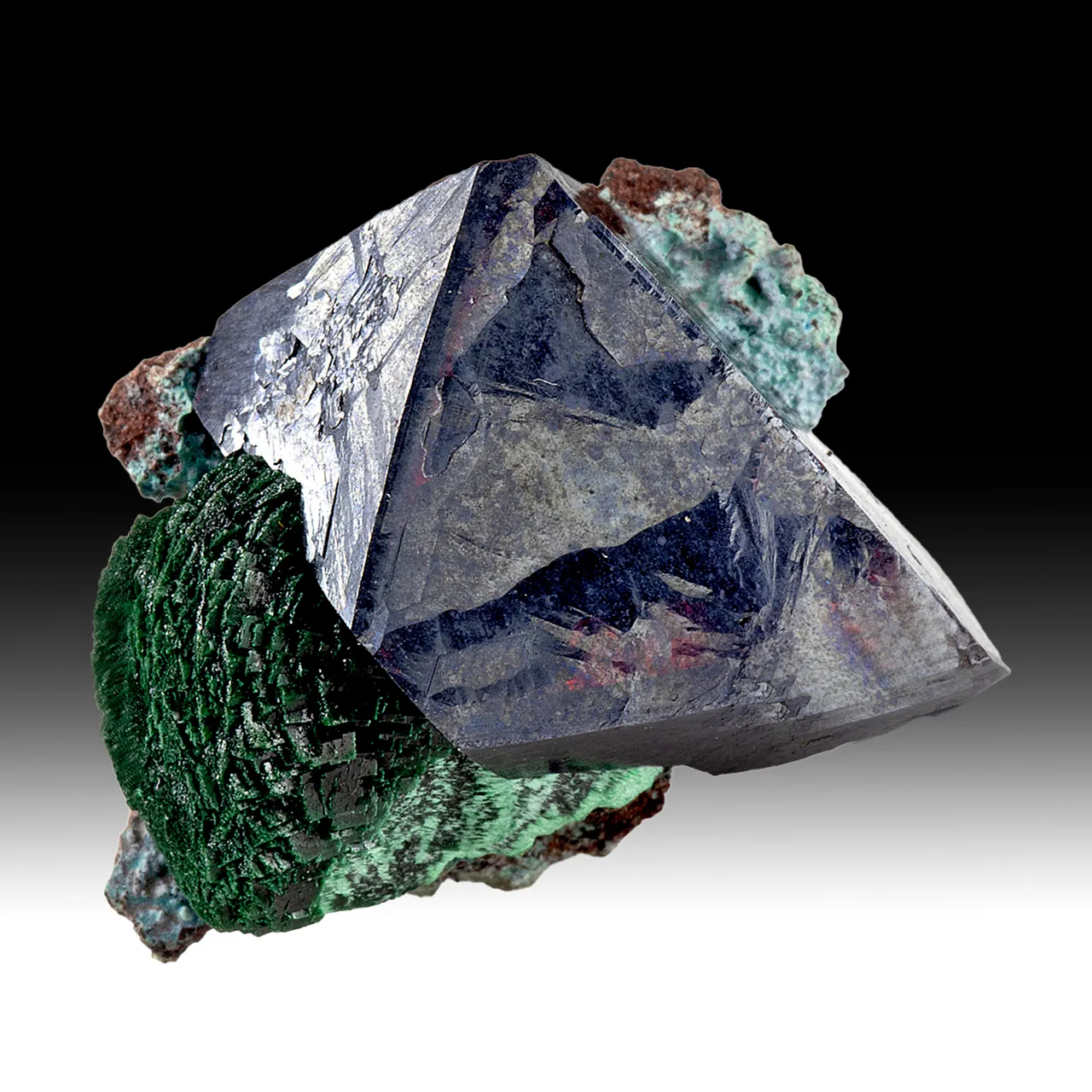Cuprite with Malachite - image 1