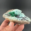 Cuprite with Malachite after Azurite, Chrysocolla - image 2