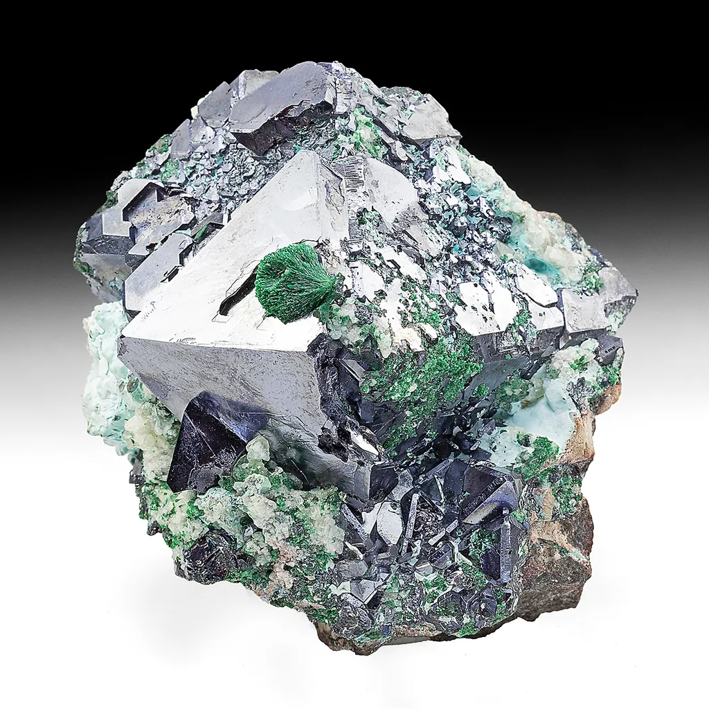 Cuprite with Malachite image