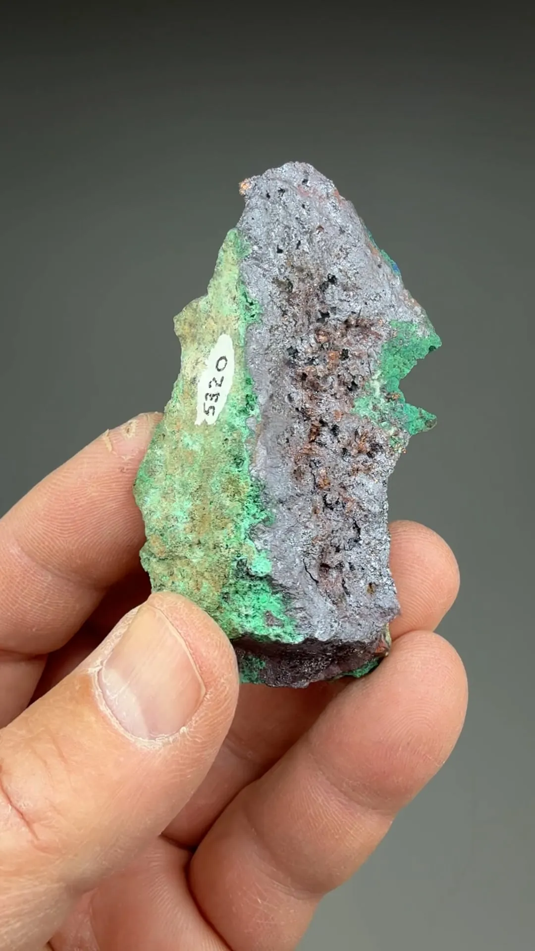 Cuprite with Malachite, Copper - image 2