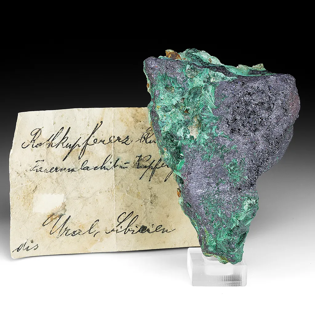 Cuprite with Malachite image