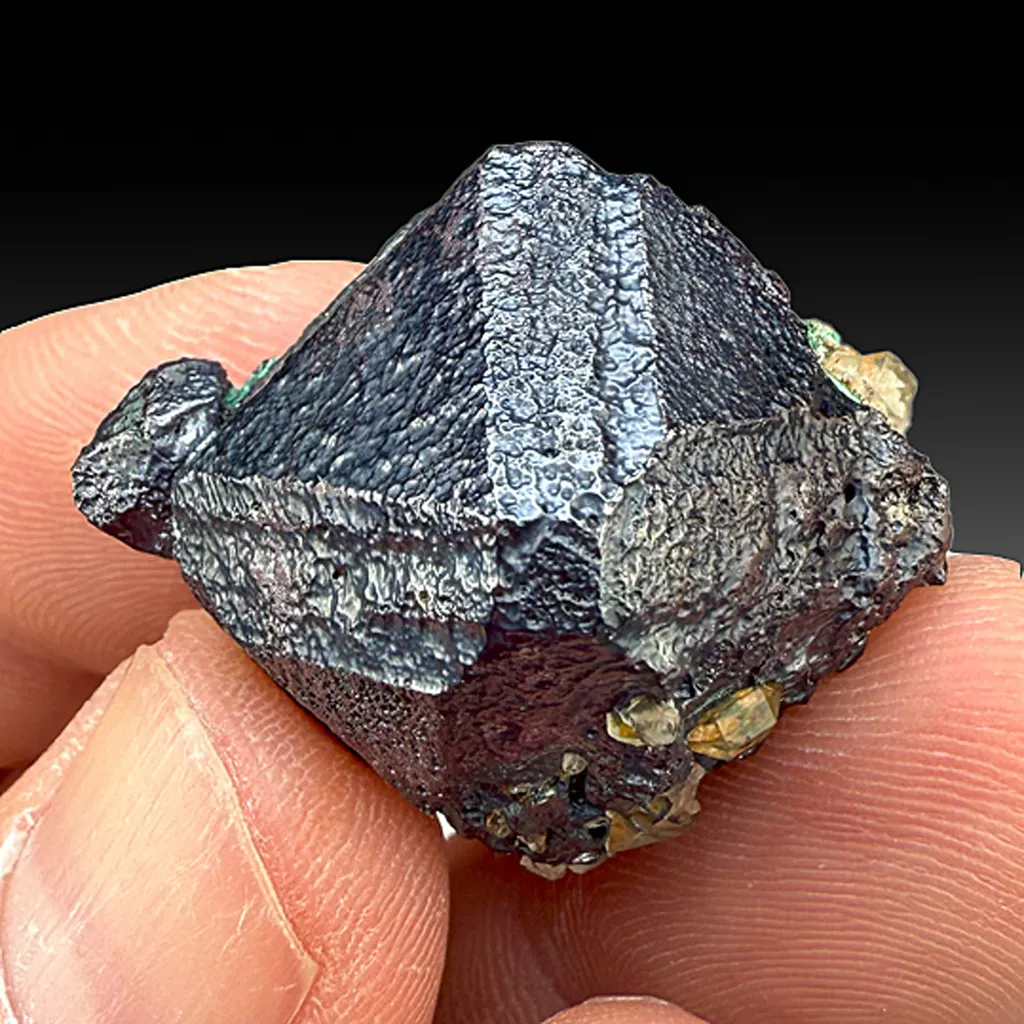 Cuprite with Malachite. image