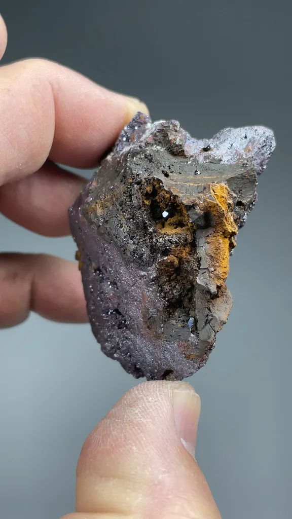 Cuprite with Malachite, Goethite, Quartz - image 2