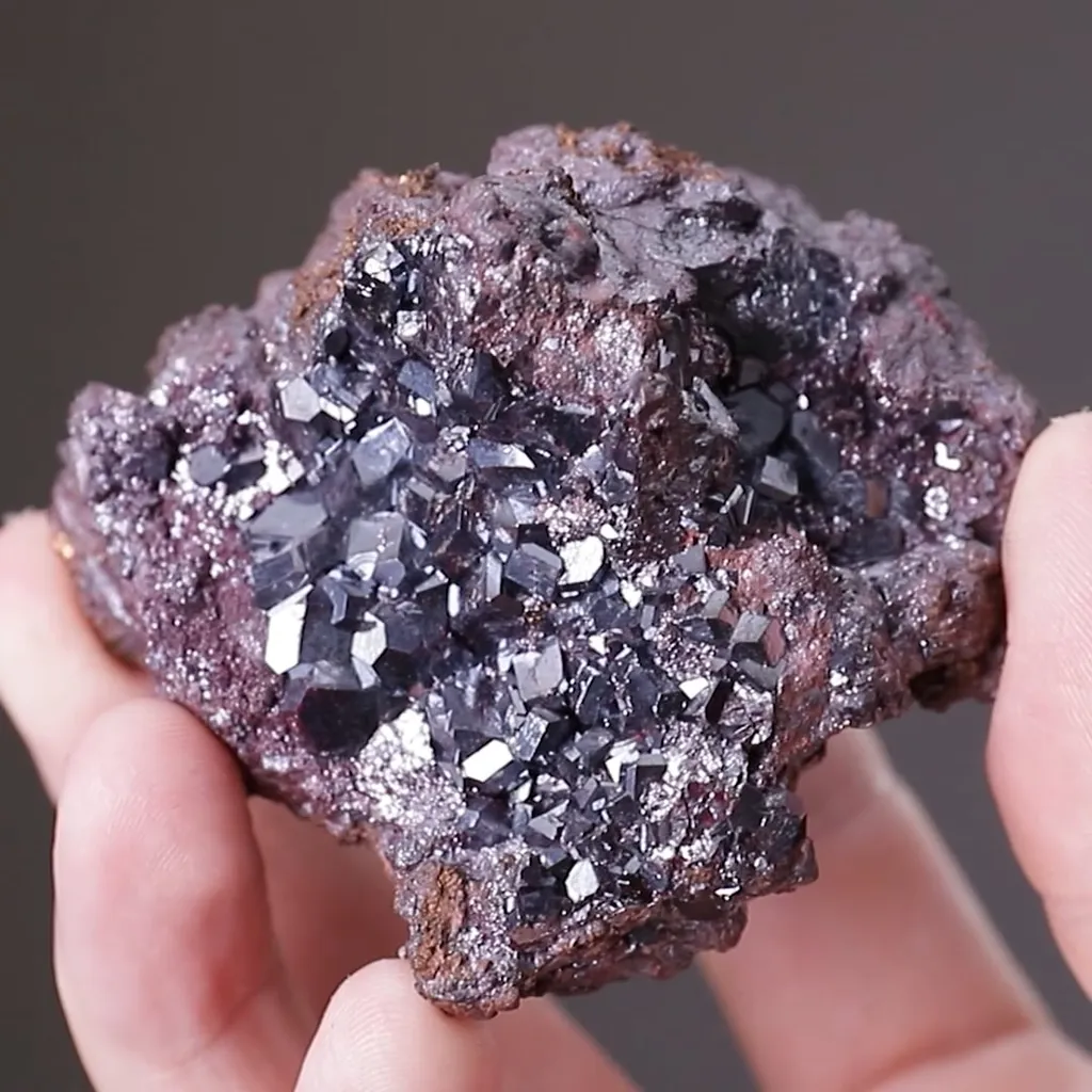 Cuprite with NATIVE Copper - image 2