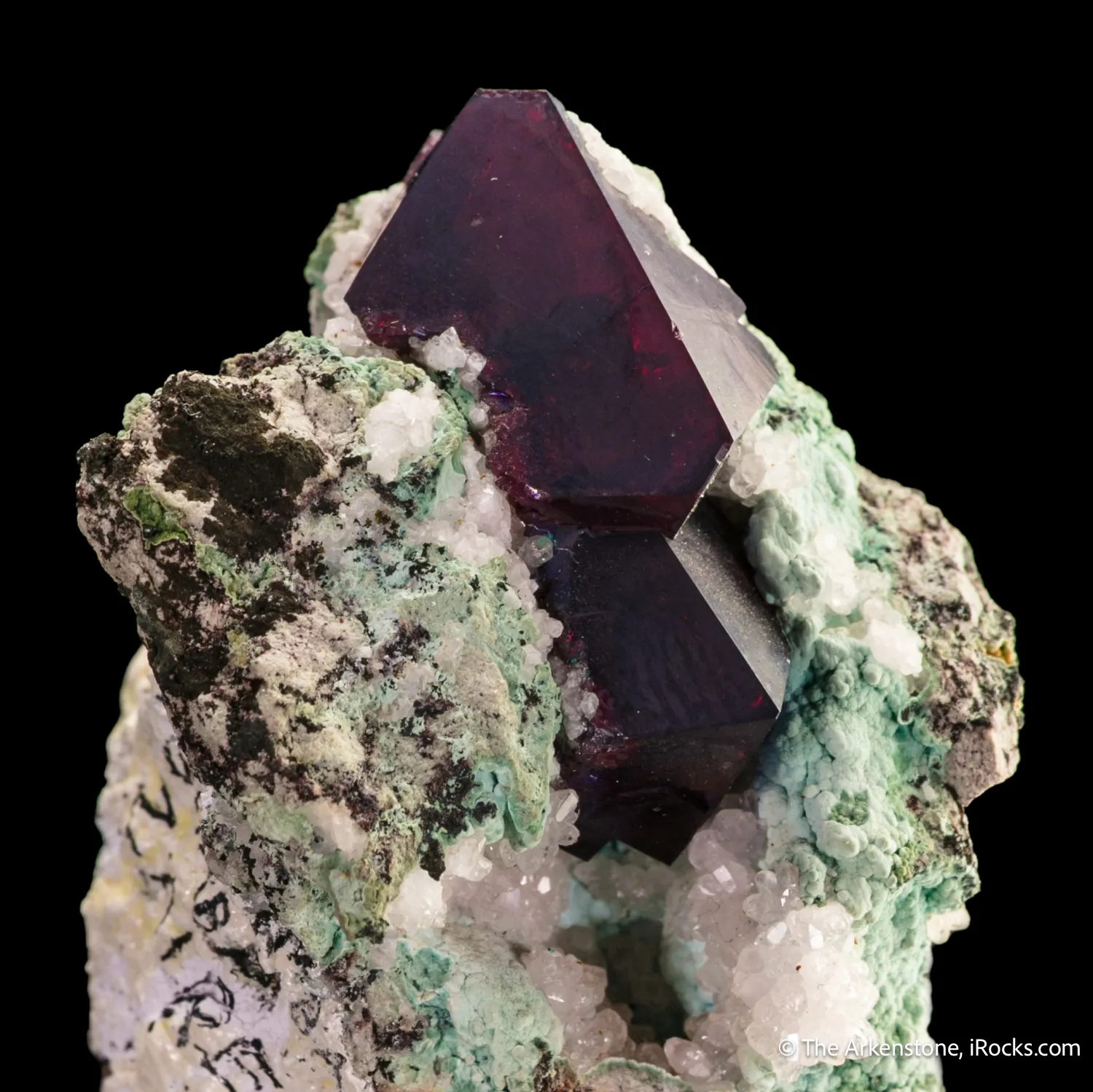 Cuprite with Quartz and Chrysocolla - image 6