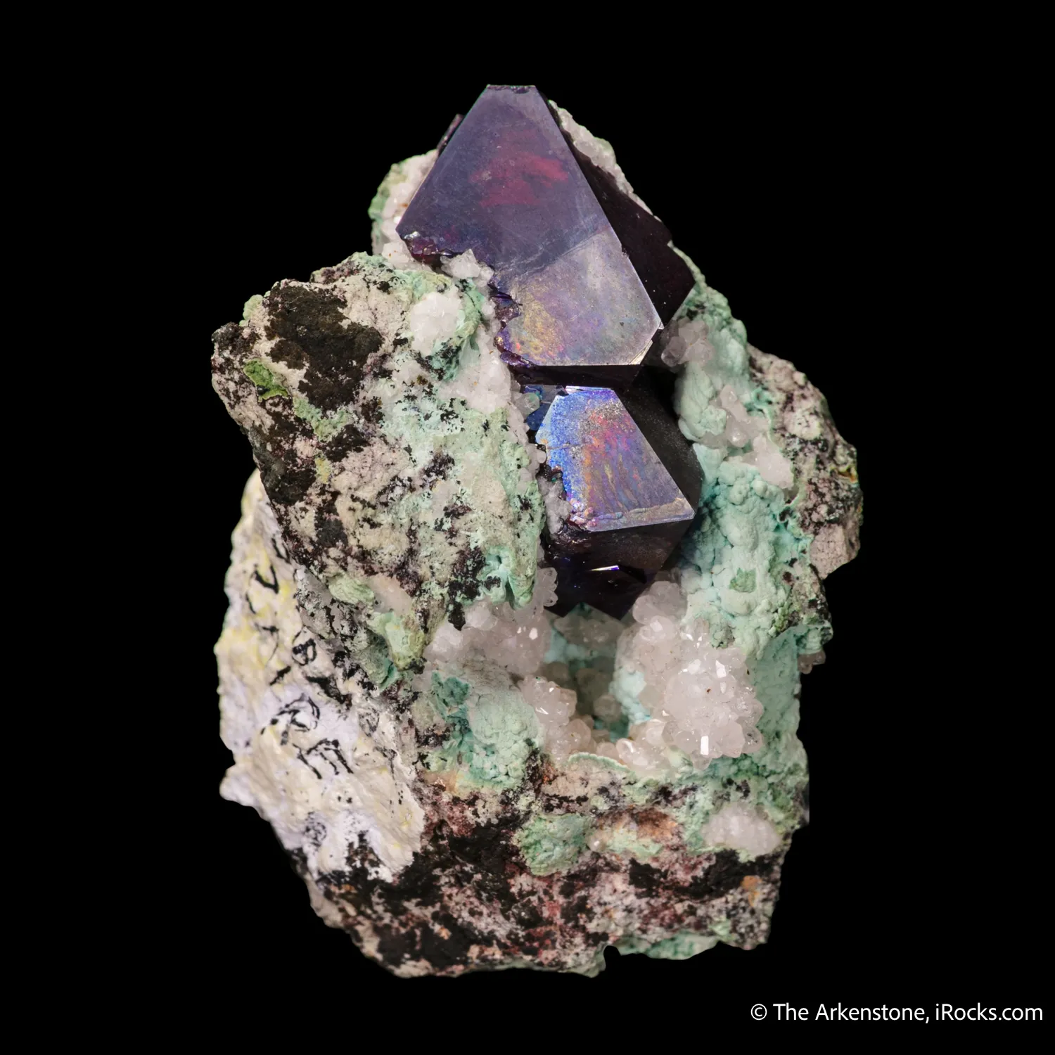 Cuprite with Quartz and Chrysocolla - image 5