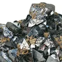 Cuprite With Silver - image 2