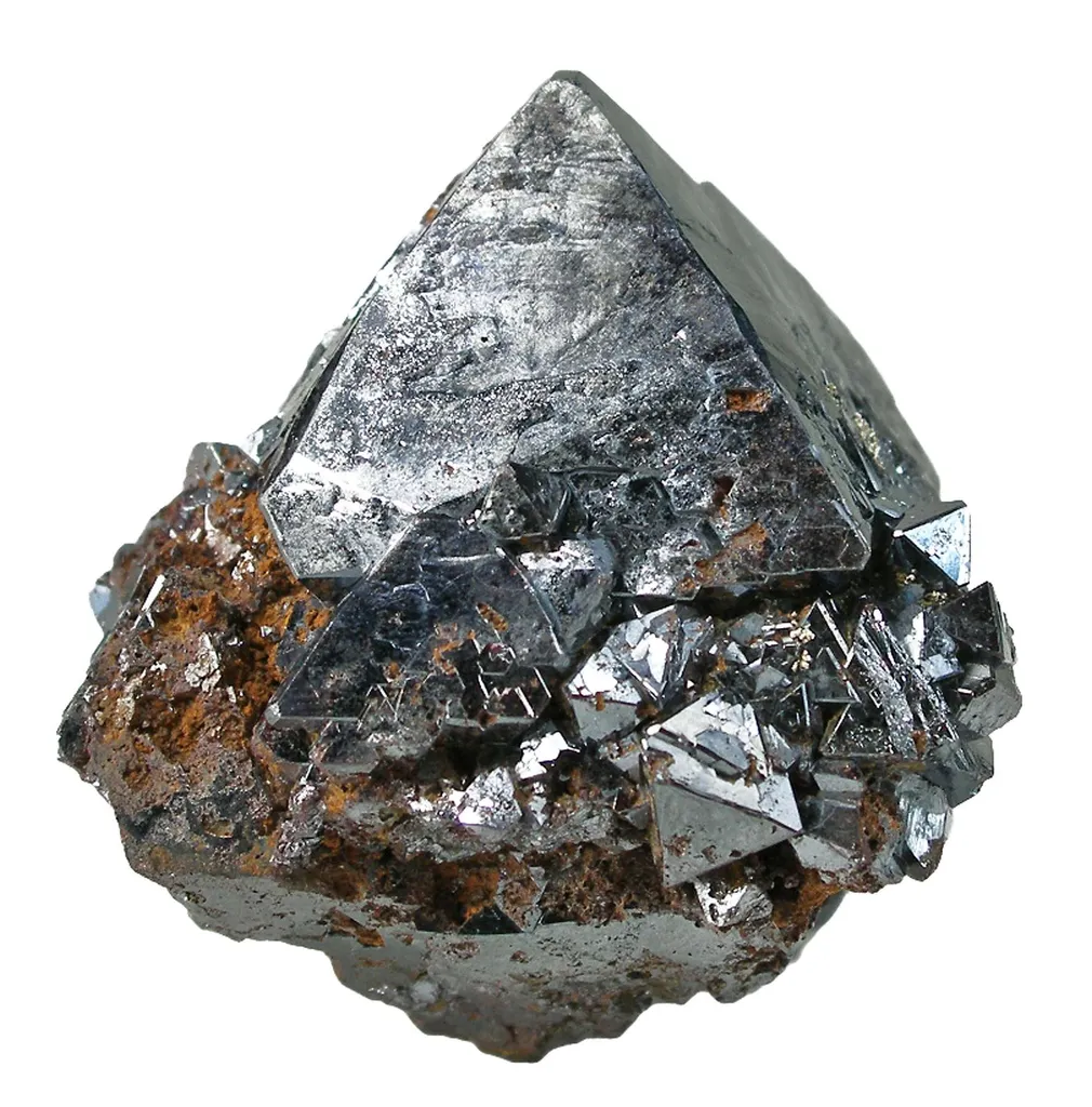 Cuprite With Silver - image 2