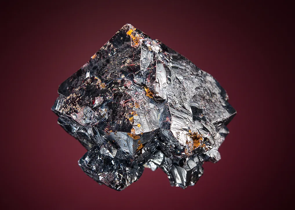 Cuprite with Silver and Copper image