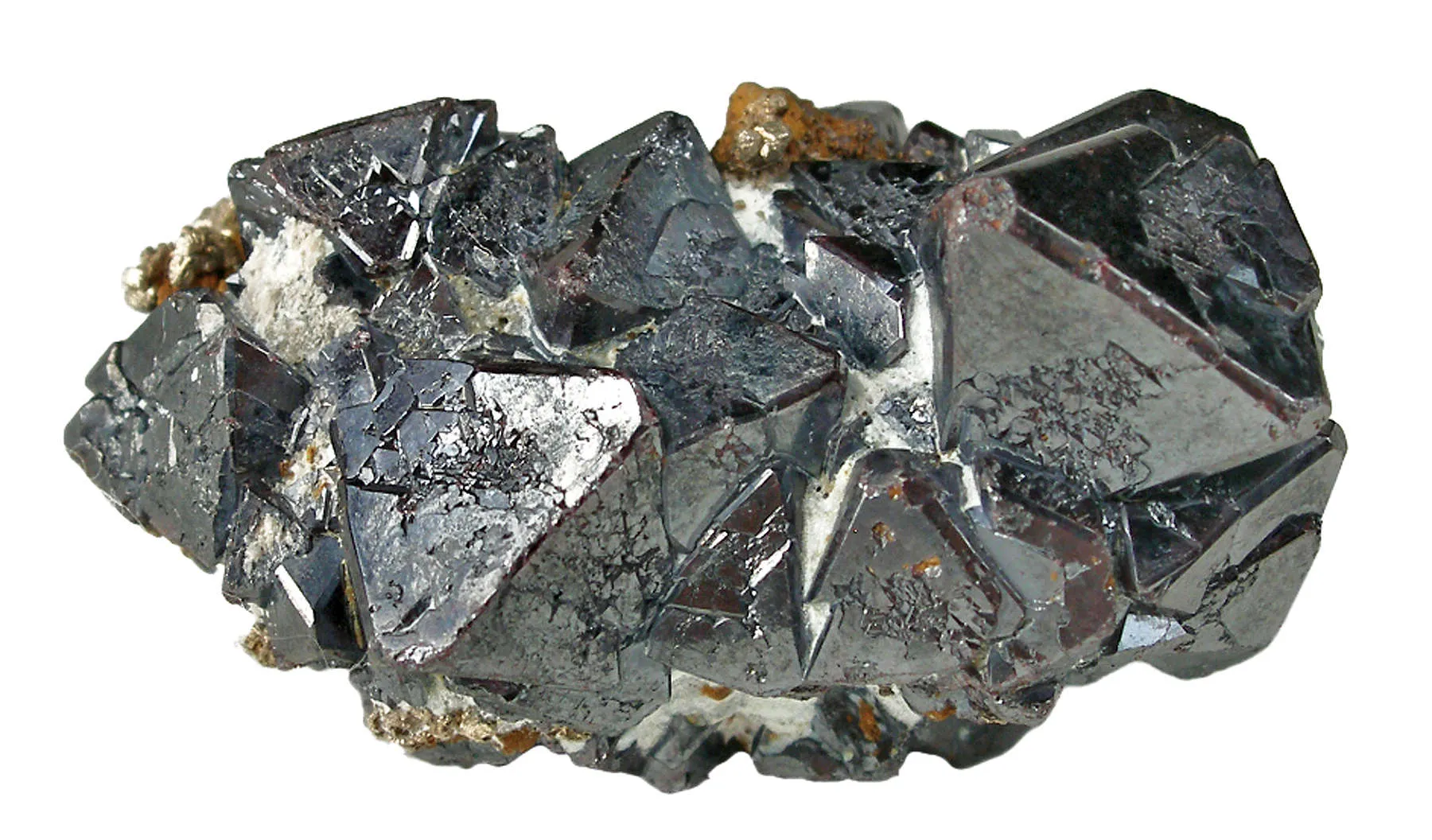 Cuprite With Silver - image 2