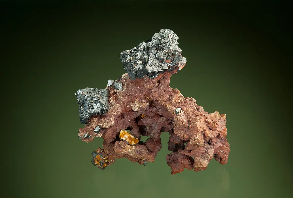 Cuprite with Silver on Copper - image 2