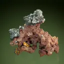 Cuprite with Silver on Copper - image 2