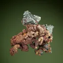 Cuprite with Silver on Copper - image 1