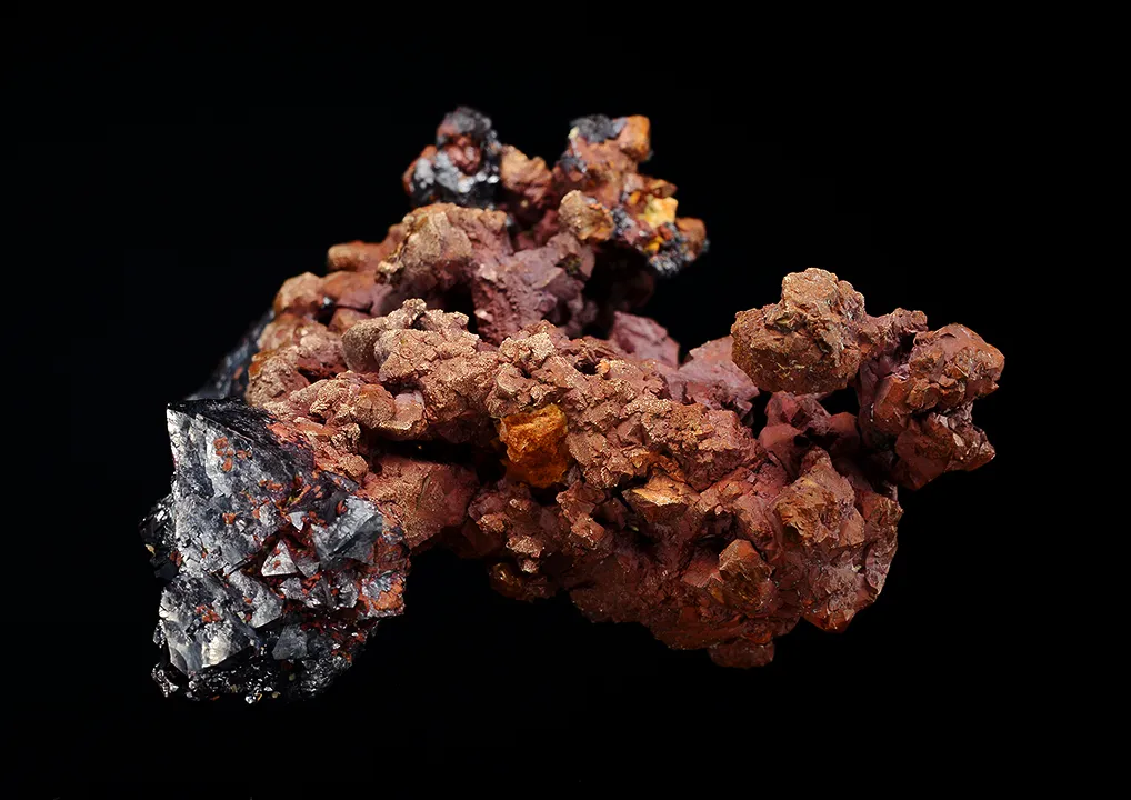 Cuprite with Silver on Copper - image 4