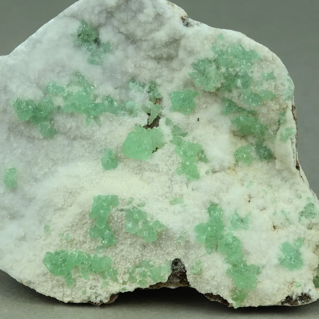 Cuproadamite from Greece, Attica, Christiana Mine