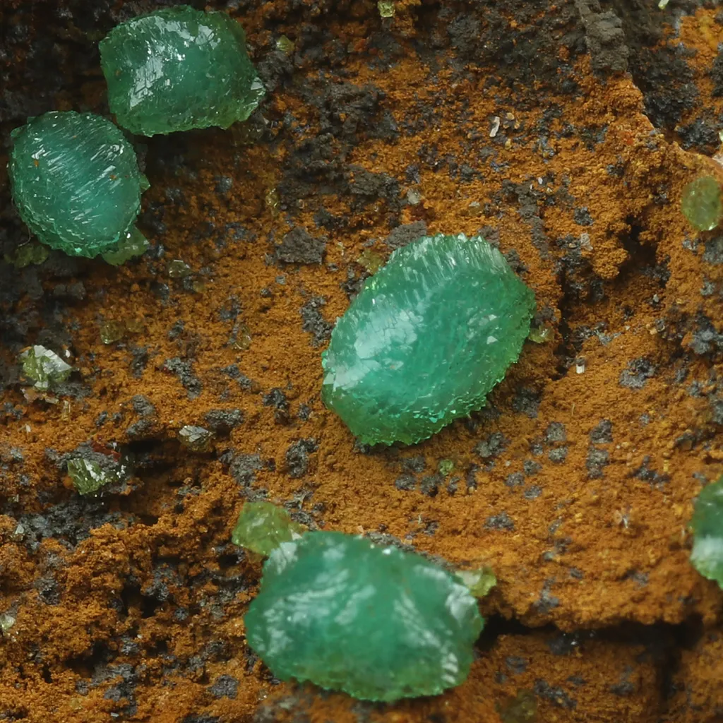 Cuproadamite from Greece, Attica, Kamariza Mines, Hilarion Mine image