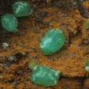 Cuproadamite from Greece, Attica, Kamariza Mines, Hilarion Mine - image 1