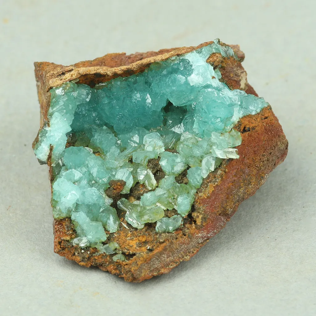 Cuproadamite from Greece, Attica, Kamariza Mines, Hilarion Mine - image 2