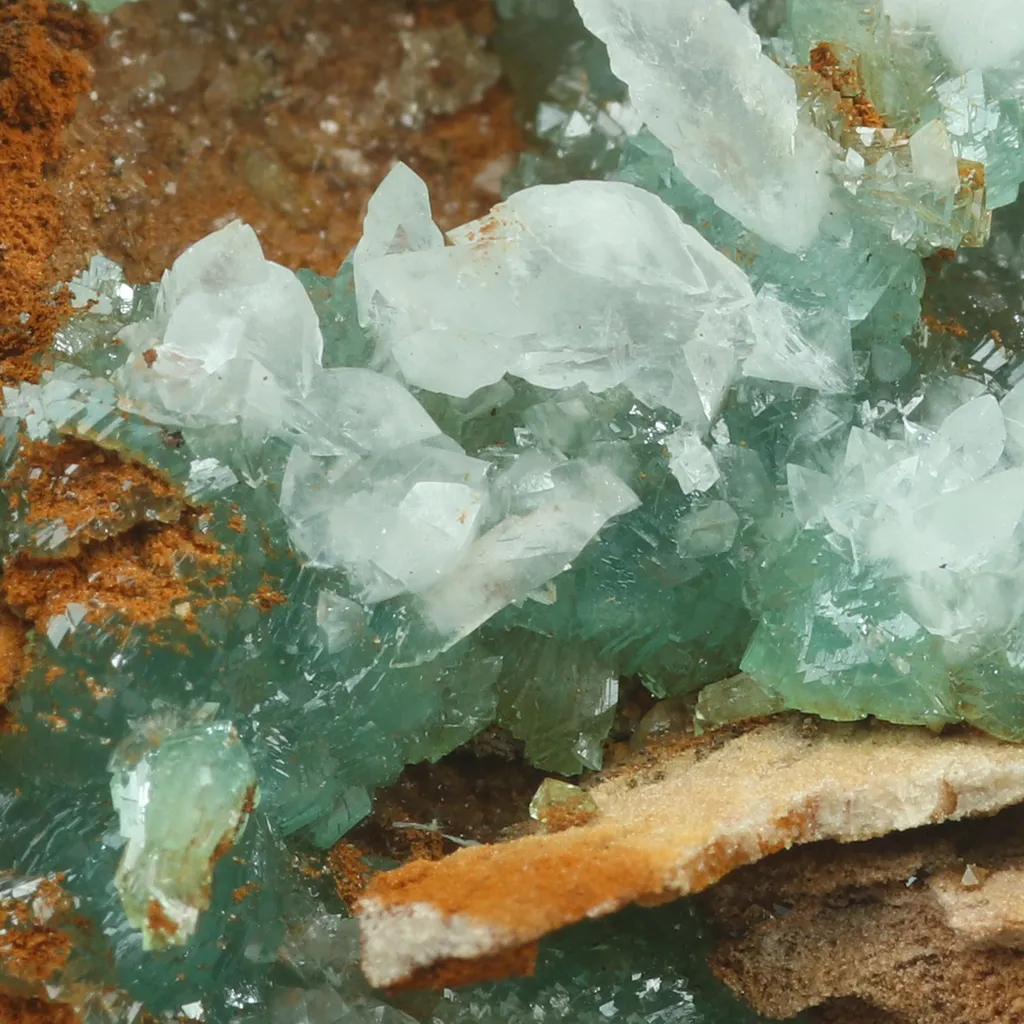 Cuproadamite from Greece, Attica, Kamariza Mines, Hilarion Mine image