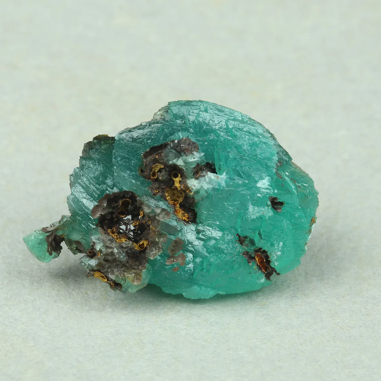 Cuproadamite from Greece, Attica, Kamariza Mines, Hilarion Mine - image 1