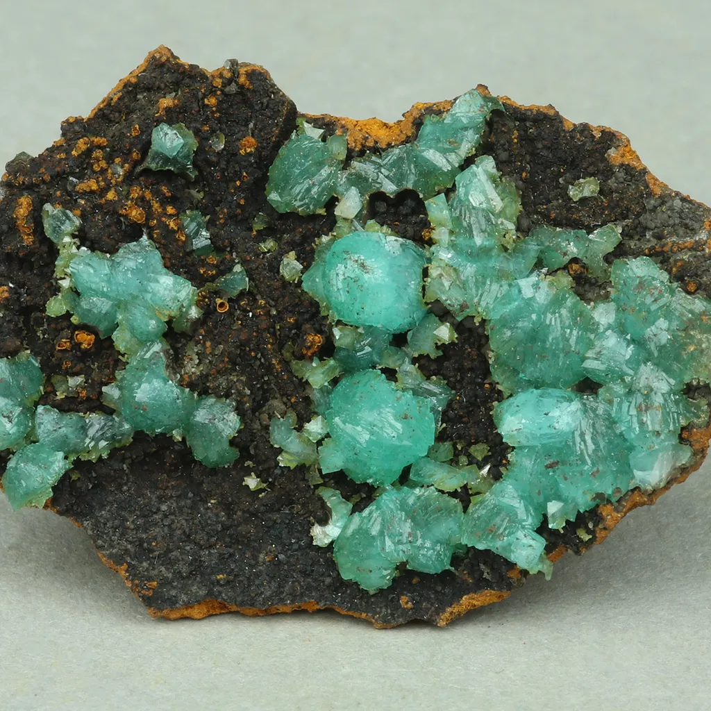 Cuproadamite from Greece, Attica, Kamariza Mines, Hilarion Mine - image 3