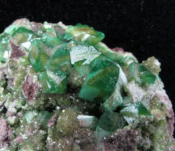 Cuproadamite With Ferrilotharmeyerite (Tl) - image 5