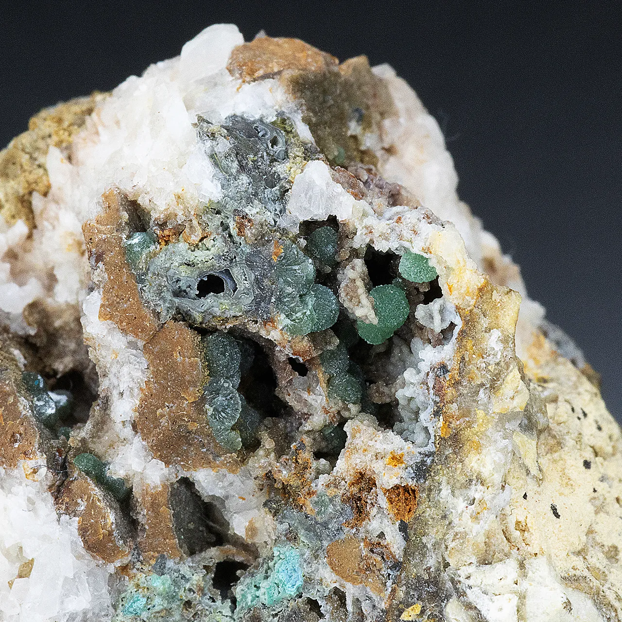Cuprodongchuanite with Hemimorphite - image 1