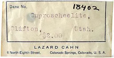 Cuprotungstite Xls on Scheelite - image 4