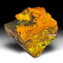 Curienite with Carnotite, Mounanaite - image 1