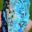 Cyanotrichite - 104 grams - Qinglong Mine, Dachang Sb ore field, Qinglong County, Guizhou, China - image 4