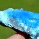 Cyanotrichite - 117 grams - Qinglong Mine, Dachang Sb ore field, Qianxinan, Guizhou, China - image 3