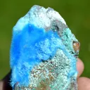 Cyanotrichite - 117 grams - Qinglong Mine, Dachang Sb ore field, Qianxinan, Guizhou, China - image 5