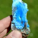 Cyanotrichite - 117 grams - Qinglong Mine, Dachang Sb ore field, Qianxinan, Guizhou, China - image 2