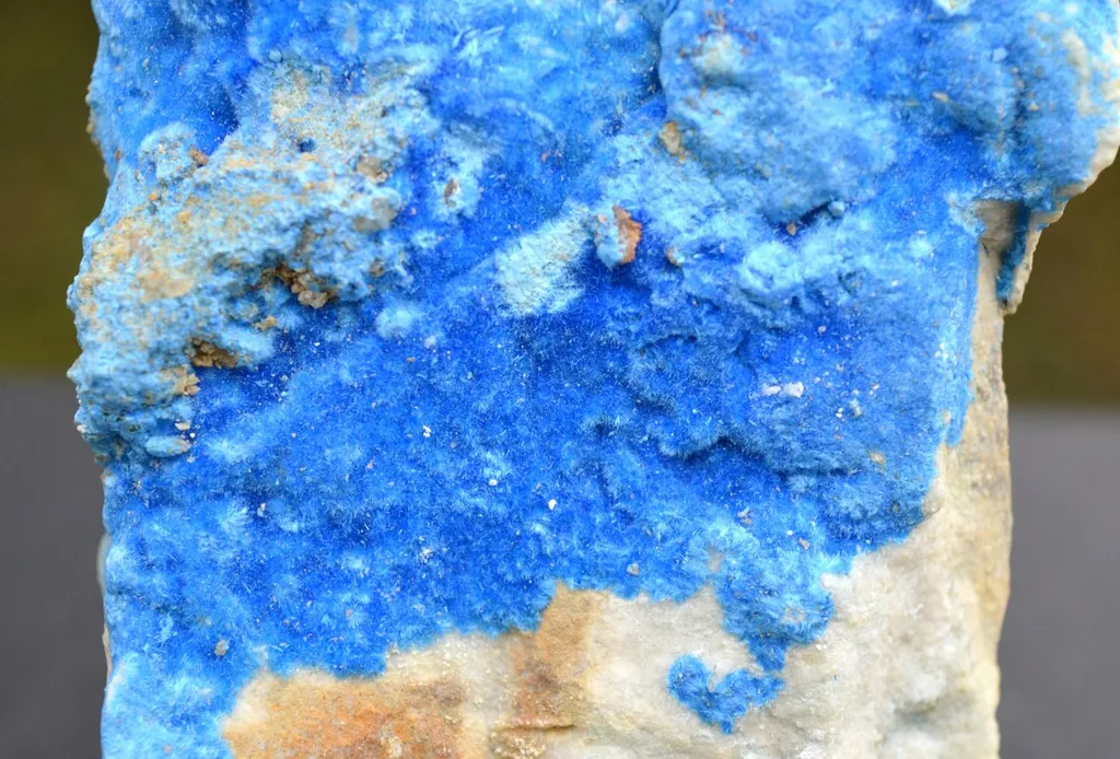 Cyanotrichite - 433 grams - Qinglong Mine, Qinglong County, Qianxinan, Guizhou, China - image 2