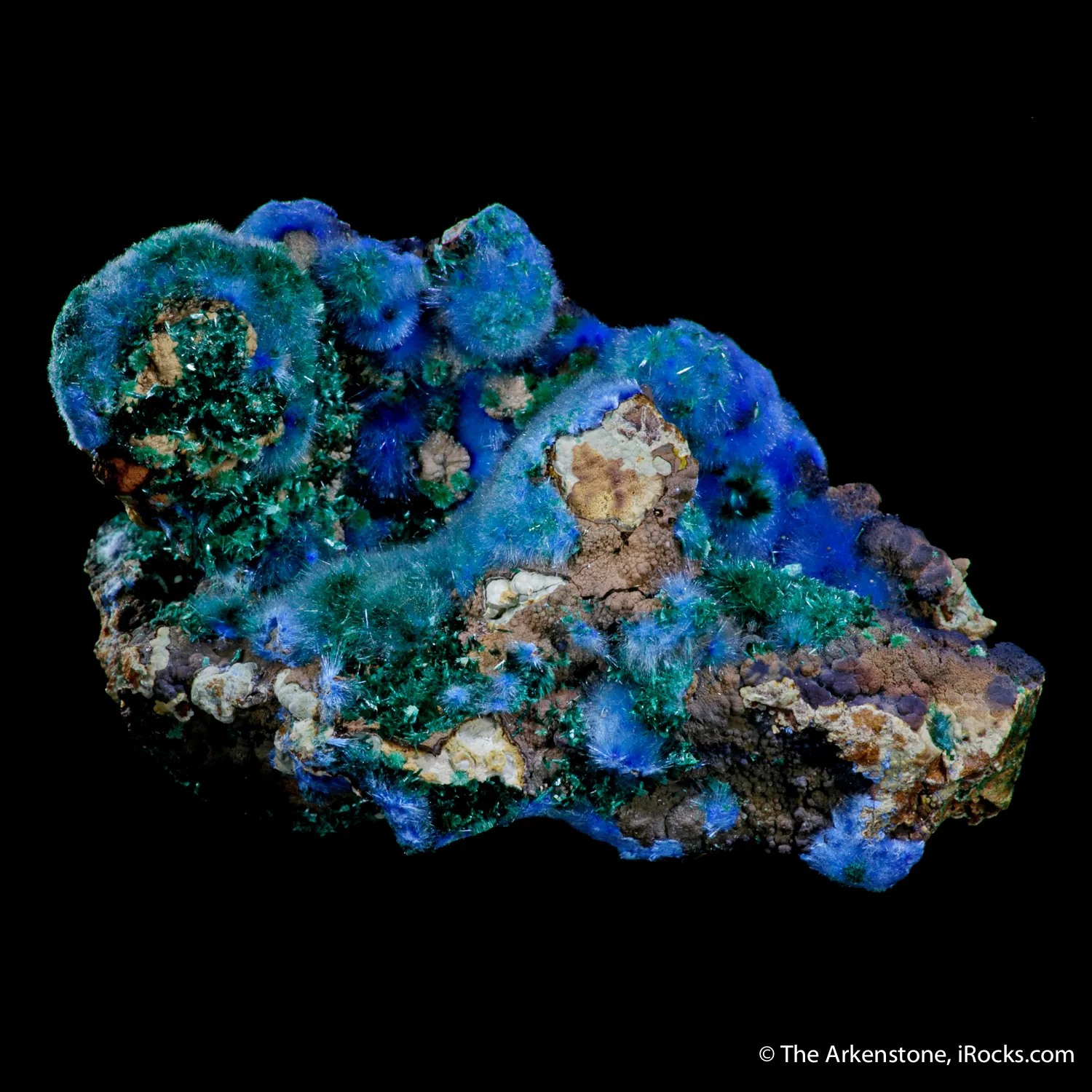 Cyanotrichite and Brochantite - image 5